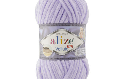 Пряжа Alize Velluto ( Ализе Веллуто) 146 сиреневый