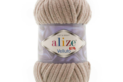 Пряжа Alize Velluto ( Ализе Веллуто) 530 бежевый