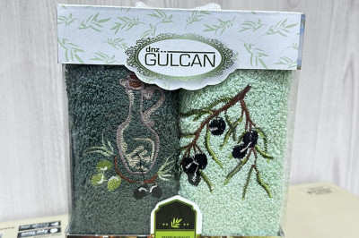 Полотенца кухонные "Olive" Culcan ( 2 шт. ) Турция
