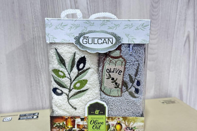 Полотенца кухонные "Olive" Culcan ( 2 шт. ) Турция