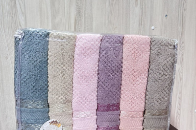 Полотенца банные Cestepe  Lux VIP Coton  ( 6 шт. ) Турция