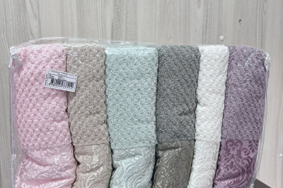Полотенца банные Cestepe  Lux VIP Coton  ( 6 шт. ) Турция