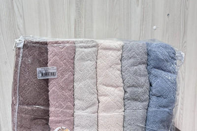 Полотенца банные Cestepe  Lux VIP Coton  ( 6 шт. ) Турция