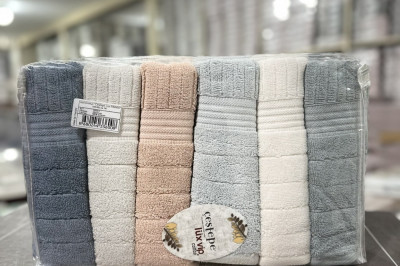 Полотенца для лица Cestepe  Lux VIP Coton( 6 шт) Турция