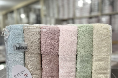 Полотенца для лица Cestepe VIP Coton( 6 шт. ) Турция