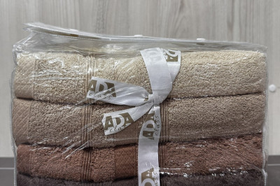Полотенца для лица ADA  50*90  ( 4 шт. )  Турция