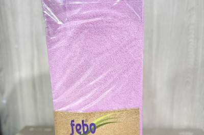 Простынь махровая на резинке  Febo 100*200+30 (Турция)