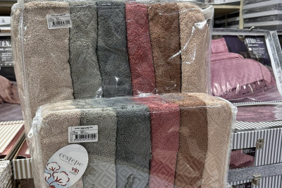 Рушник махровий VIP Cotton  70*140-1 шт.(для ванної, банний) та 50*90-1 шт. (для обличчя)