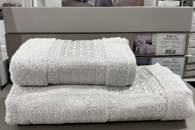 Рушник махровий VIP Cotton  70*140-1 шт.(для ванної, банний) та 50*90-1 шт. (для обличчя)